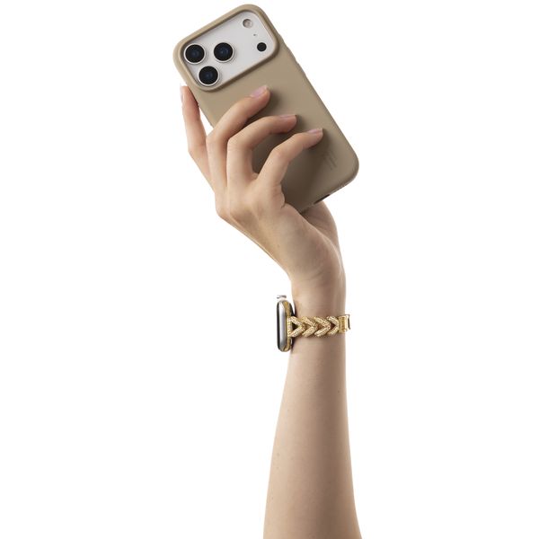 iDeal of Sweden Delicate Chain Watch Band für Apple Watch | 38/40/41/42 mm - Gold Sparkle