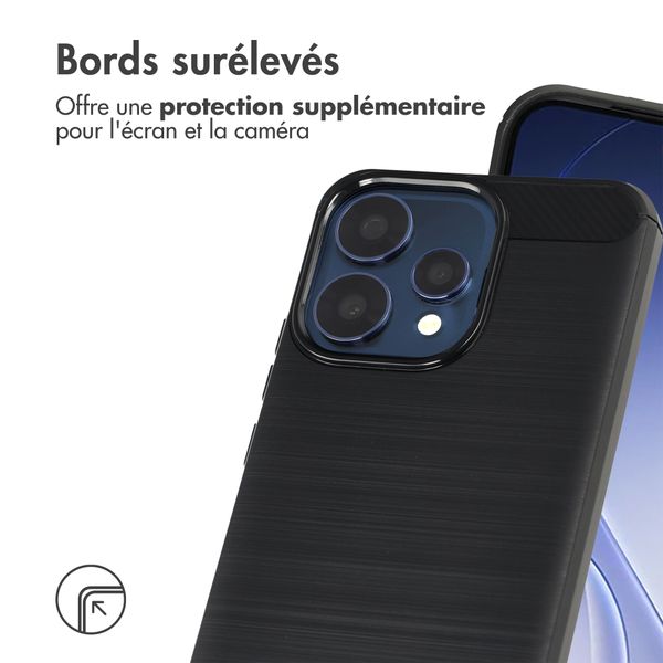imoshion Brushed Back Cover Oppo Reno15 F (5G) - Schwarz