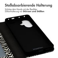 imoshion Design Klapphülle Xiaomi Redmi Note 13 Pro Plus (5G) - Black And White