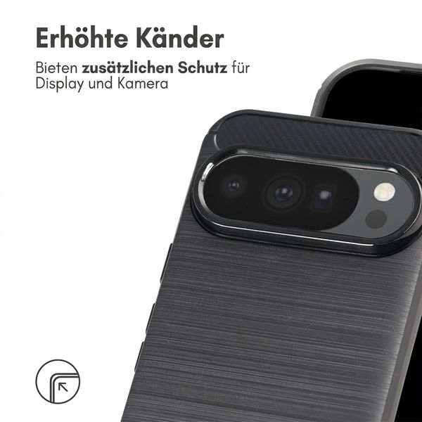 imoshion Brushed Back Cover Google Pixel 11 Pro - Schwarz