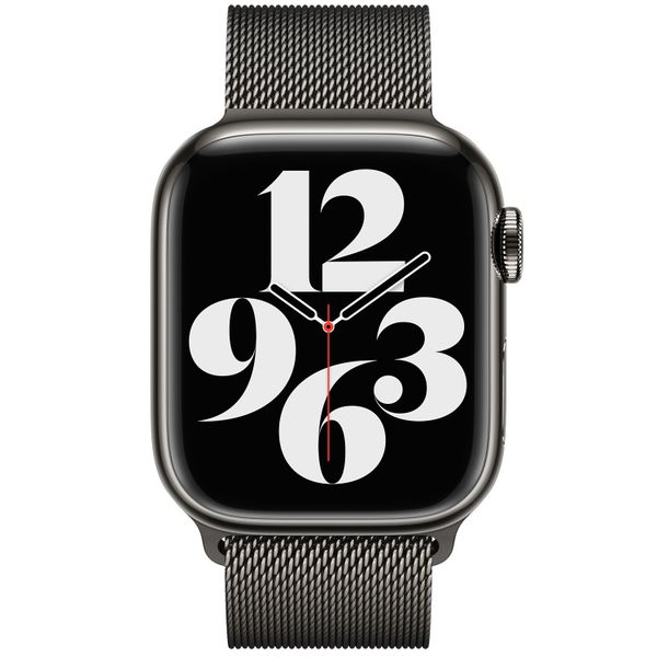 Apple Mailänder Fitness-Armband für Apple Watch Series 1-9 / SE - 38/40/41 mm / Series 10 - 42 mm - Graphite