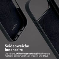 Accezz MagSafe Leather Backcover Apple iPhone 18 Pro / 17 Pro - Onyx Black