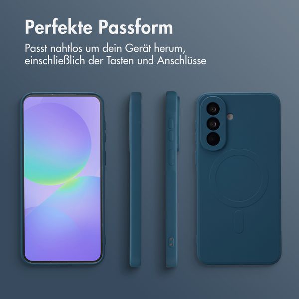 imoshion Color Back Cover mit MagSafe Samsung Galaxy A37 (5G) - Dunkelblau