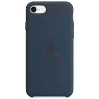 Apple Silikon-Case für das Apple iPhone SE (2022 / 2020) / 8 / 7 - Abyss Blue