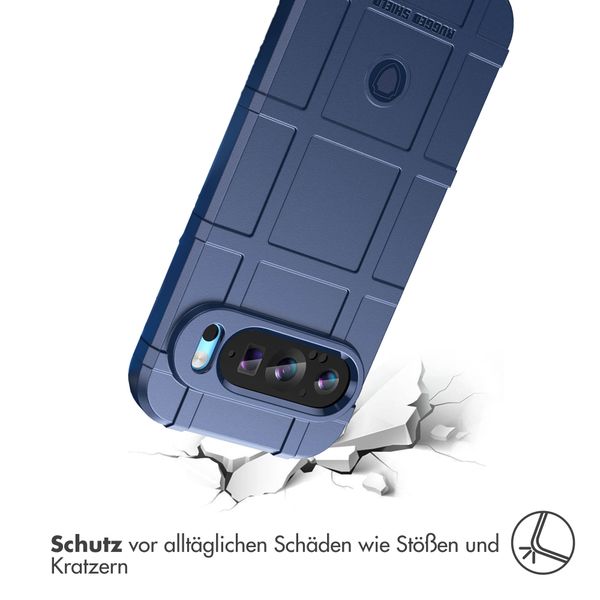 imoshion Rugged Shield Backcover Google Pixel 9 / 9 Pro - Dunkelblau
