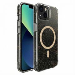 imoshion Klare Glitter Backcover mit MagSafe Apple iPhone 13 - Gold