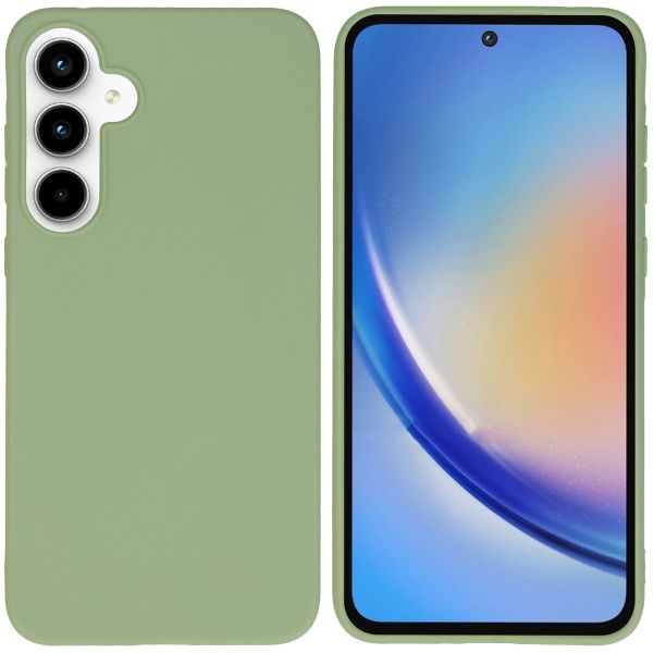 imoshion Color TPU Hülle für das Samsung Galaxy A35 - Olive Green