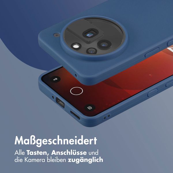 imoshion TPU Color Cover Nothing Phone (3a) Pro - Dunkelblau