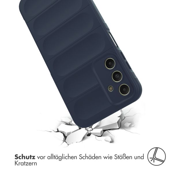 imoshion EasyGrip Back Cover für das Samsung Galaxy A15 (5G/4G) - Dunkelblau