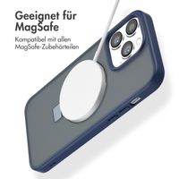 Accezz Ring Stand Backcover mit MagSafe iPhone 14 Pro Max - Blau