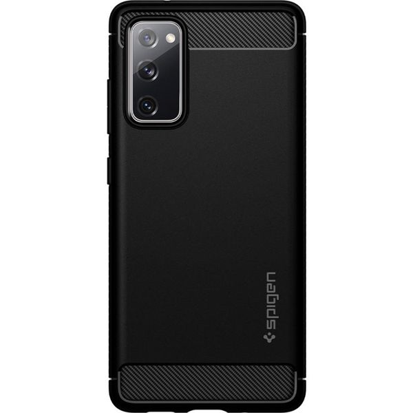 Spigen Rugged Armor Case für das Samsung Galaxy S20 FE - Schwarz