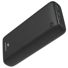 imoshion Powerbank - 27.000 mAh - Schnelles Aufladen und Power Delivery - Schwarz