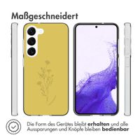 imoshion Design Hülle für das Samsung Galaxy S23 - Floral Lime