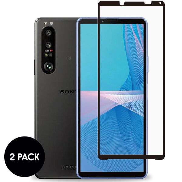 imoshion Bildschirmschutzfolie Glas 2er-Pack Sony Xperia 10 III