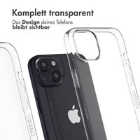Accezz 100% recyceltes TPU Clear Cover Apple iPhone 15 Plus - Transparent