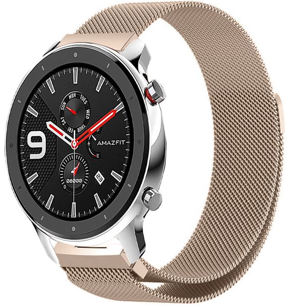 imoshion Milanese Watch Armband Amazfit GTR - Roségold