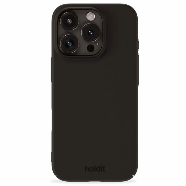 Holdit Slim Case für das iPhone 16 Pro - Black