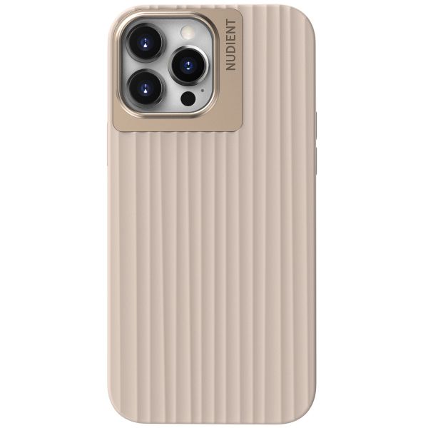 Nudient Bold Case für das iPhone 13 Pro Max - Linen Beige