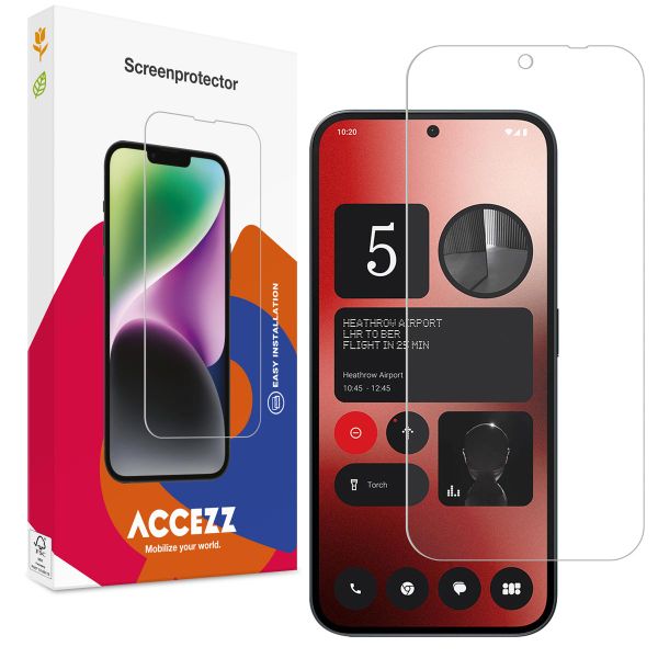 Accezz Screen Protector aus gehärtetem Glas Nothing Phone (2a) / (2a) Plus