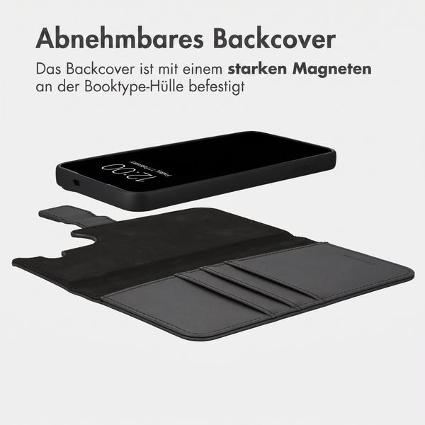 imoshion Herausnehmbare 2-in-1 Luxus-Bookcase Samsung Galaxy S26 FE - Schwarz