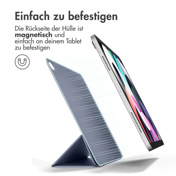 imoshion Magnetic Klapphülle Apple iPad Air 11 Zoll (2025) M3 / (2024) M2 / Air 5 (2022) / Air 4 (2020) - Lavender