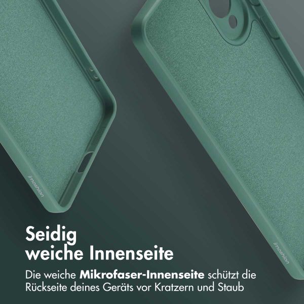 imoshion Color Back Cover mit MagSafe Samsung Galaxy S25 Edge - Dunkelgrün