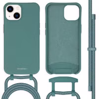 imoshion Color Backcover mit abtrennbarem Band für das Apple iPhone 14 - Dunkelgrün