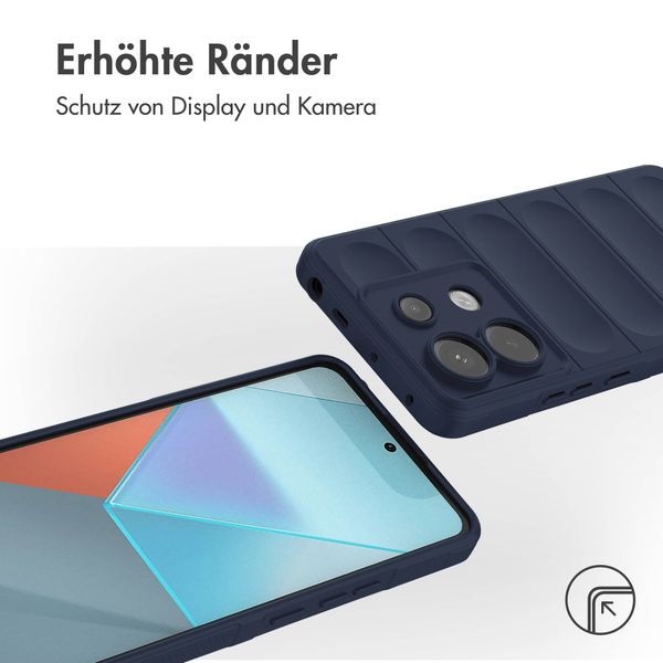 imoshion EasyGrip Back Cover für das Xiaomi Poco X6 Pro - Dunkelblau