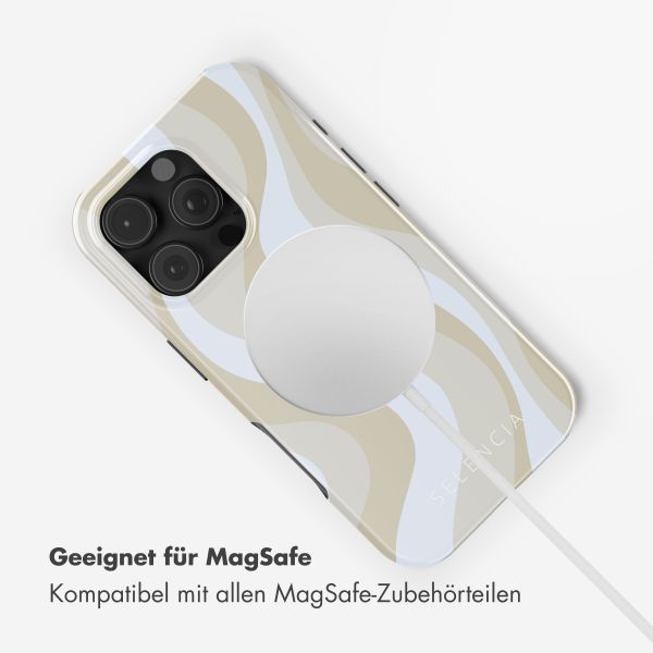Selencia Vivid Rückabdeckung mit MagSafe Apple iPhone 16 Pro Max - Desert Waves Beige