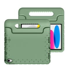 imoshion Schutzhülle mit Handgriff kindersicher Apple iPad 11 (2025) 11 Zoll A16 / iPad 10 (2022) 10.9 Zoll - Olive Green