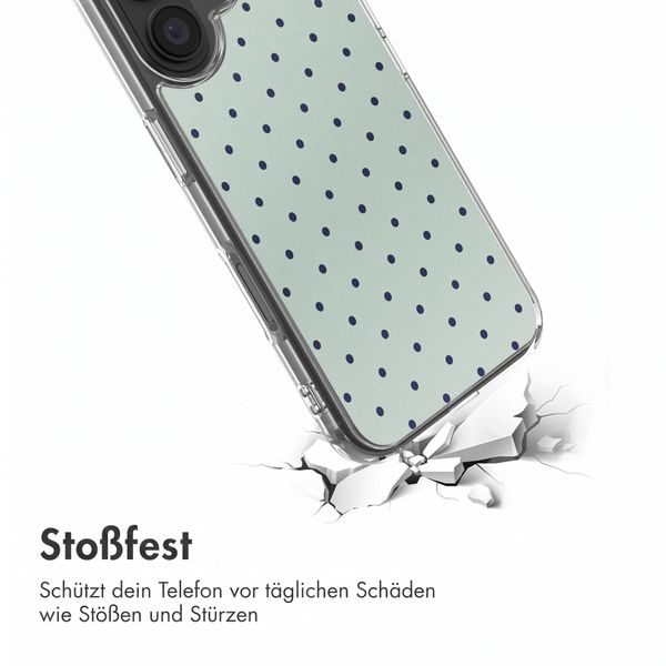 imoshion Design Hülle Apple iPhone 17 - Polka Dot Mintgroen