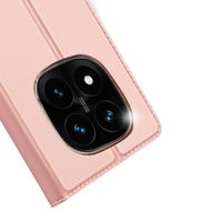 Dux Ducis Slim TPU Klapphülle für das Xiaomi Redmi Note 14 Pro Plus (5G) - Rose Gold