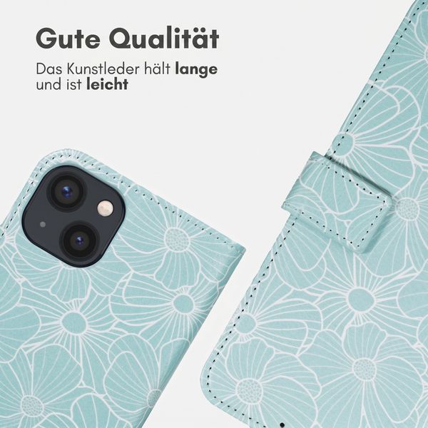 imoshion Design Klapphülle Apple iPhone 14 - Botanica