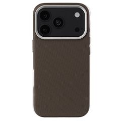 Accezz Mesh Backcover mit MagSafe Apple iPhone 17 Pro - Braun