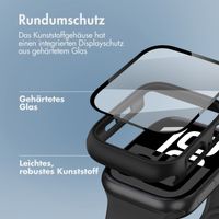 imoshion Full Cover Hardcase für Apple Watch Series 10 - 42 mm - Schwarz