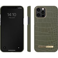 iDeal of Sweden Atelier Backcover für das iPhone 12 Pro Max - Khaki Croco