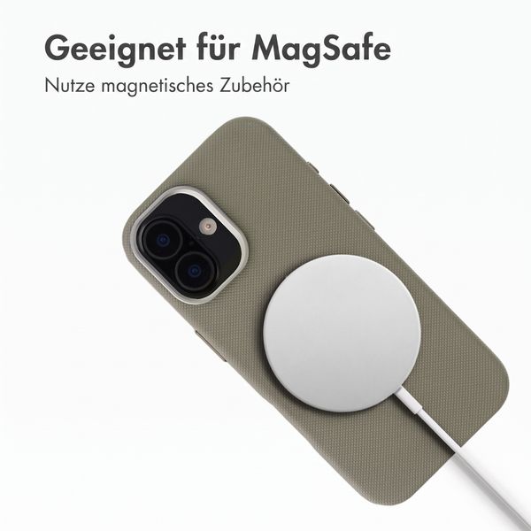 Accezz Mesh Backcover mit MagSafe Apple iPhone 17 - Dunkelgrau