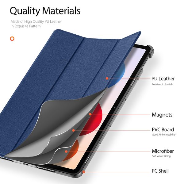 Dux Ducis Domo Klapphülle Xiaomi Redmi Pad 2 Pro - Dunkelblau