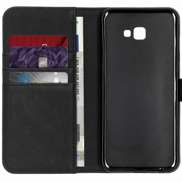 imoshion Luxuriöse Klapphülle Samsung Galaxy J4 Plus - Schwarz