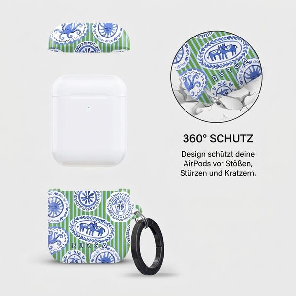 Burga Hardcase Hülle  Apple AirPods 1 / 2 - Taverna