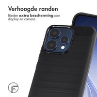 imoshion Brushed Back Cover Oppo Reno15 F (5G) - Schwarz