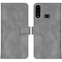 imoshion Luxuriöse Klapphülle Samsung Galaxy A20s - Grau