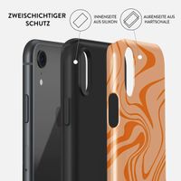 Burga Tough Back Cover für das iPhone Xr - High Vibrations