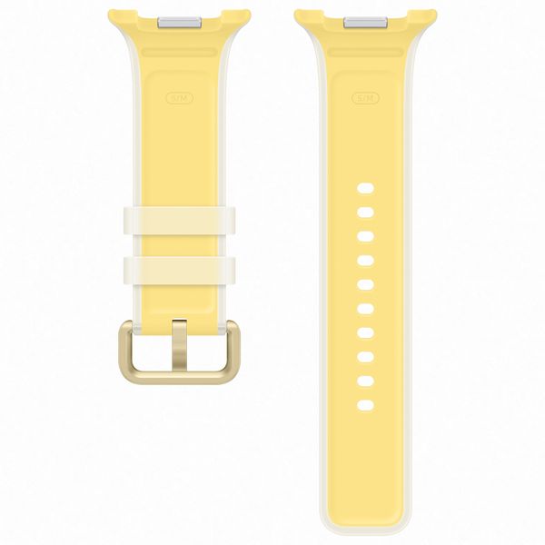 Samsung Original Misty Band für  Samsung Galaxy Watch 9 (40/44mm) / Watch 8 (40/44mm) / Classic (46mm) - Größe S/M - Gelb