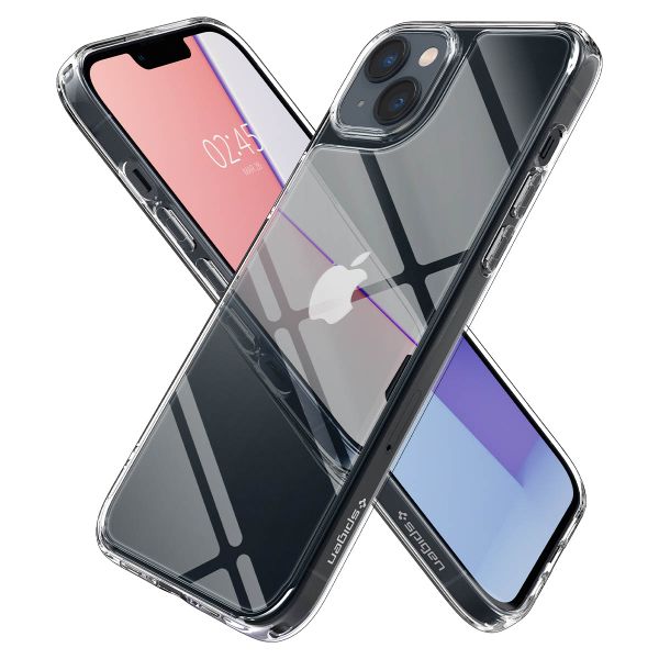 Spigen Quartz Hybrid Crystal Clear Back Cover für das iPhone 14 - Transparent