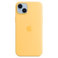 Apple Silikon-Case MagSafe für das Apple iPhone 14 Plus - Sunglow