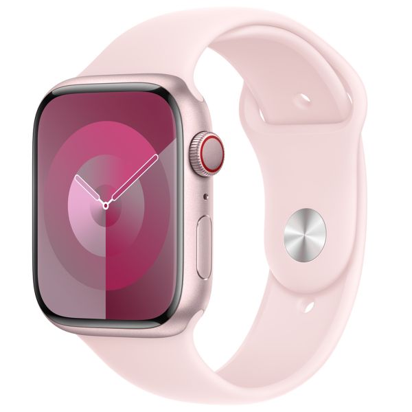 Apple Sport Band für Apple Watch Series 1 bis 10 / SE / Ultra (2) (44/45/46/49 mm) - Größe M/L - Light Pink