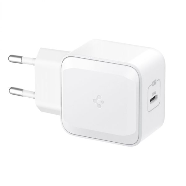 Spigen PowerArc ArcStation Pro  30W GaN USB-C-Ladegerät - Weiß