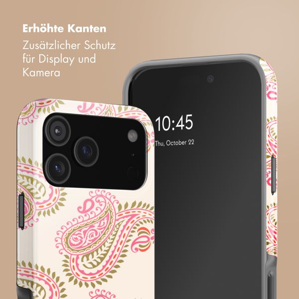 Selencia Vivid Back Cover Apple iPhone 17 Pro Max - Paisley Blush
