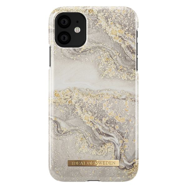 iDeal of Sweden Sparkle Greige Marble Fashion Back Case für das iPhone 11